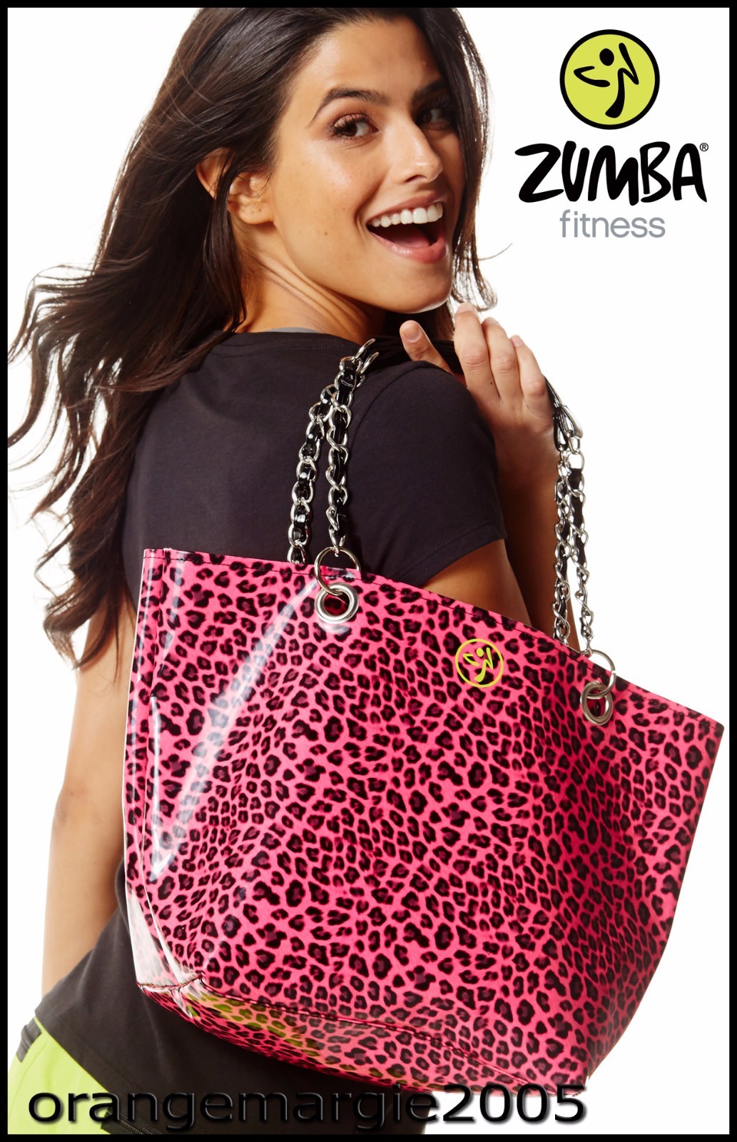 Zumba Fitness Fab Tote Bag Gym Stylish Hip Elegant Rare Great Gift! Convention eBay