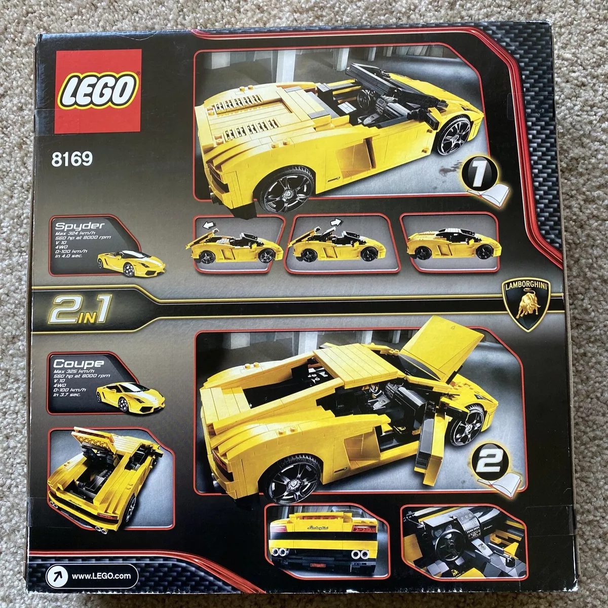 LEGO Racers Lamborghini Gallardo LP 560-4 (8169)