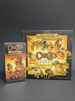ChiZo Rising / Collectible Tile Game / Starterset + Booster Pack / Sammelspiel 