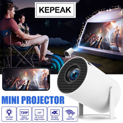 10000 Lumens 4K 1080P Projector 5G WiFi Bluetooth Mini LED Home Theater Cinema