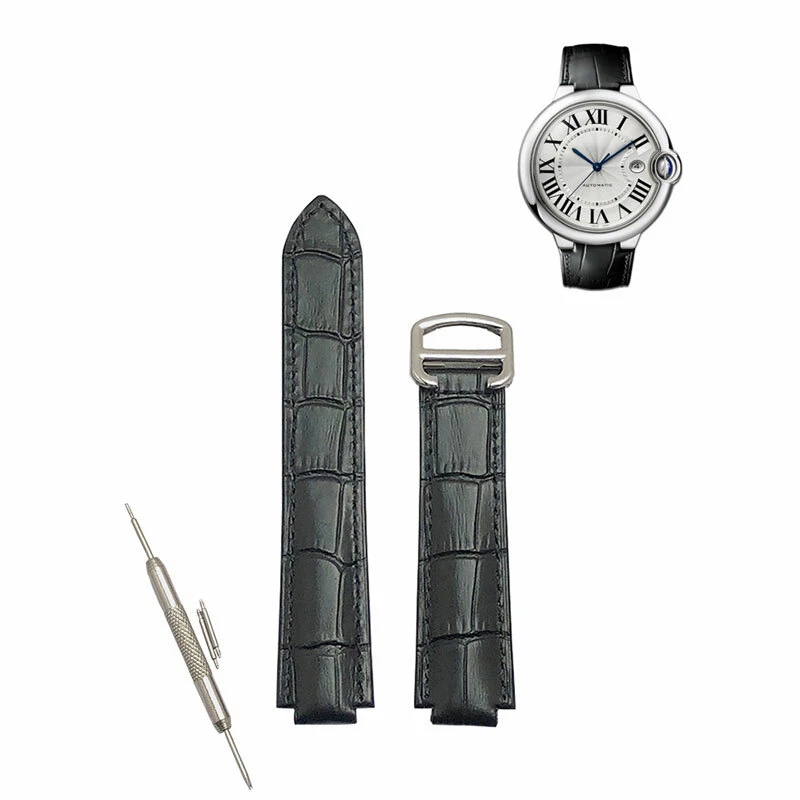 Cartier watch leather clearance strap