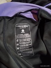 NWD Neosport Full Body Sports Skins SPANDEX BODY SUIT Purple Size Small