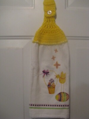 Crochet Kitchen Towels ~ Easter ~ **Gift Idea