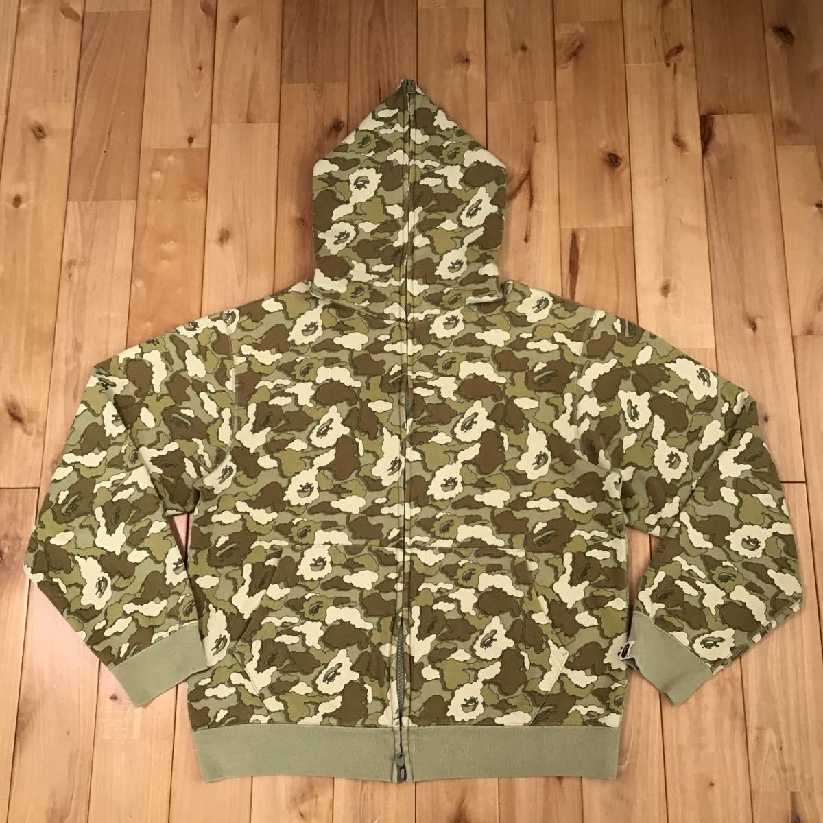 BAPE x Kaws cloud camo full zip hoodie A Bathing Ape Size S BAPE x Kaws cloud camo full zip hoodie A Bathing Ape Size S