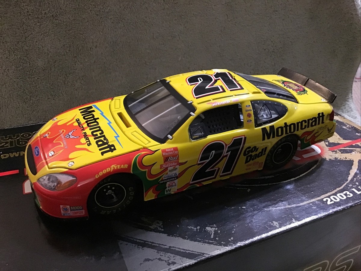 2003 Team Caliber Owners RICKY RUDD #21 Motorcraft 700 Starts