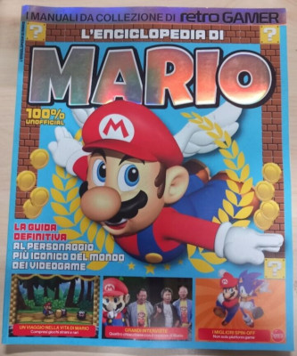 Die Sammelhandbücher von Retro Gamer - L ENZYKLOPÄDIE VON MARIO Sprea Verlag
