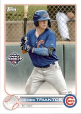 2022 Topps Pro Debut James Triantos - ACL Cubs PD-1
