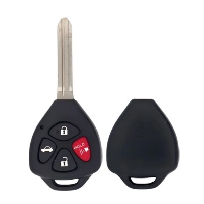 Remote Key Case Shell 4B Compatible with Toyota Uncut Blade TR47 (50 Pack)