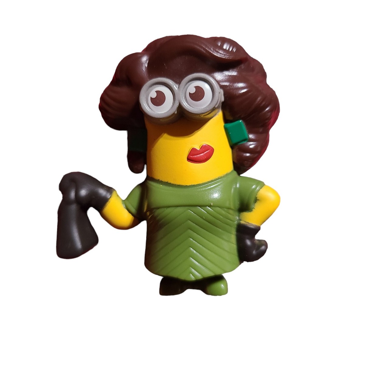 minion green dress 2019 Despicable Me Lady Grandma McDonald’s Happy Meal Toy Figurine Class