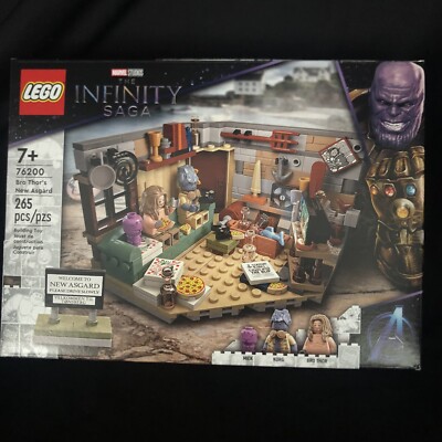 Lego 76200 Marvel Infinity Saga Bro Thor's New Asgard Building Kit New  673419345538|