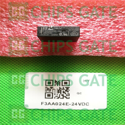 3PCS F3AA024E-24VDC DIP-4 24VDC SPST Relay Brand New