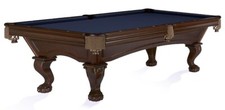 8 FT INVITATIONAL CHAMPIONSHIP Midnight Blue - POOL TABLE CLOTH 21 OZ W TEFLON 
