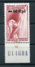 Luxemburg 30 mit BOGENZ&Auml;HLER ** MNH POSTFRISCH (17201