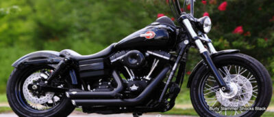 Burly Black Slammer Shocks + Fork Springs Lowering Kit 2006 Burly Black Slammer Shocks + Fork Springs Lowering Kit 2006