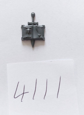 Warhammer 40K Grey Knights Nemesis Dreadknight Backpack Banner