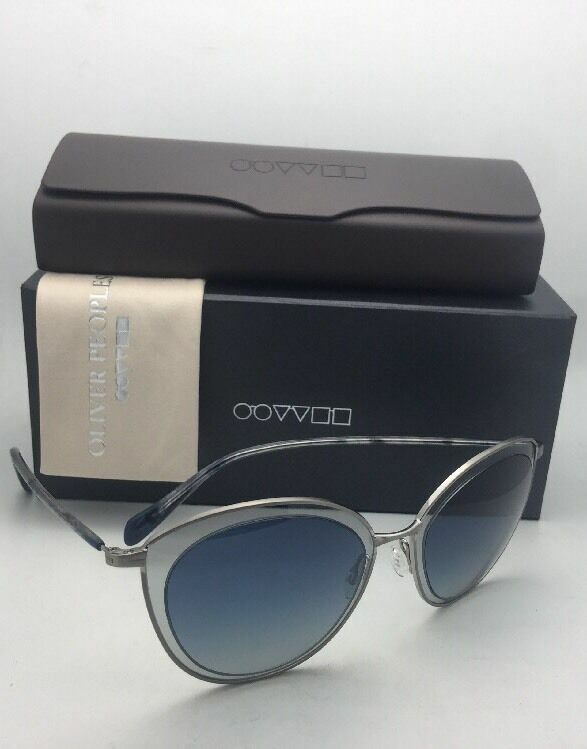 OLIVER PEOPLES Sunglasses GWYNNE 1178-S 50634L Silver & Blue  display picture 2