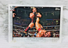 2015 TOPPS WWE UNDISPUTED #FF-23 JACK SWAGGER (FAMOUS FINISHERS) INSERT CARD!