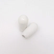True Custom Shop® #8-32 White Toggle Switch Tip for Switchcraft and Gibson USA