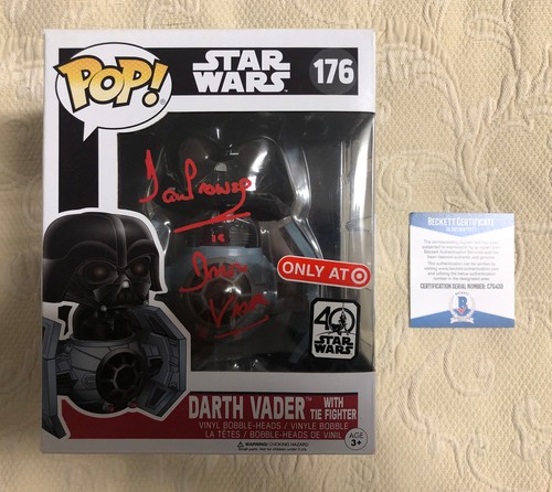 Dave Prowse Signed Autographed Darth Vader Tie Fighter Funko Pop BECKETT COA 3 Dave Prowse Signed Autographed Darth Vader Tie Fighter Funko Pop BECKETT COA 3 | Funko Pop | 2 Dave Prowse Signed Autographed Darth Vader Tie Fighter Funko Pop BECKETT COA 3 | Funko Pop