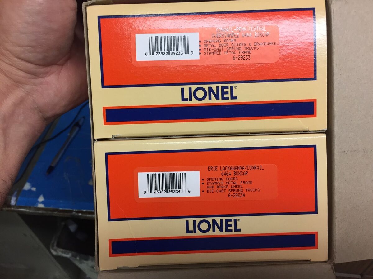 LIONEL 6-21756 6464 Overstamped Boxcar Set NIBOSS | eBay LIONEL 6-21756 6464 Overstamped Boxcar Set NIBOSS | eBay