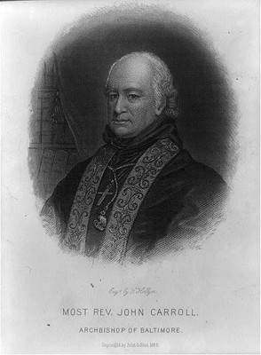 Photo:Most Reverend John Carroll, Archbishop of Baltimore c1888