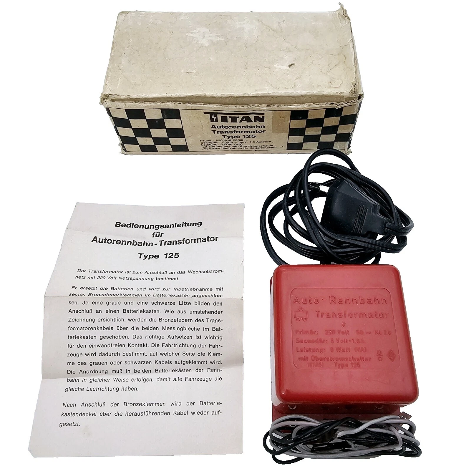 Power Supply Slot Car Accessories (1970-Now)