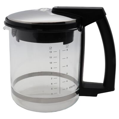Krups carafe cap 12 cups doses coffee machine T8 Successor F265 F468 265 468