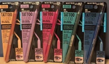 Maybelline Tattoo Studio Limited Ed. Sharpenable Gel Eyeliner ~ You Choose
