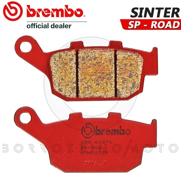BremsbelÄGe Hinten Brembo Rot Sinter Honda CB Nighthawk 750 1998-image