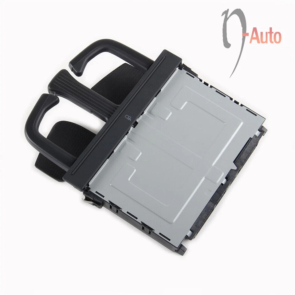 Portavasos elástico plegable delantero/trasero negro apto para VW Golf AUDI A3 Foto 4 de 4