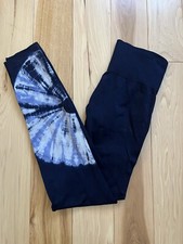 Tory Sport Tory Burch Size Sm Women s Blue Tie Dye Leggings