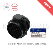 Sensor de flujo de masa de aire GENUINO o Hyundai Sonata Tiburon Santa Fe 2816437200 OEM