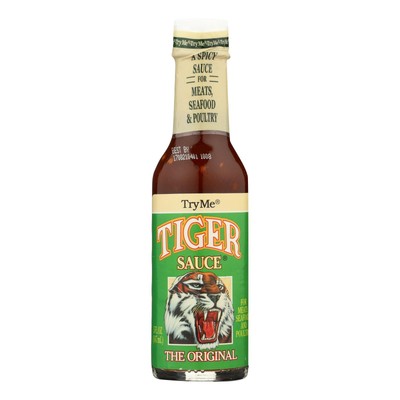 Try Me Tiger Sauce - Case Of 6 - 5 Fl Oz.