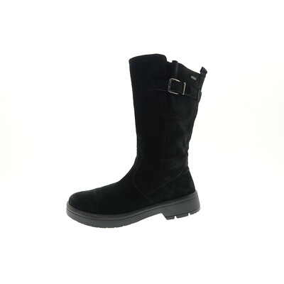 Legero Stiefel Boots Stiefeletten Warmfutter Schwarz Leder Damen Schuhe Gr. 40