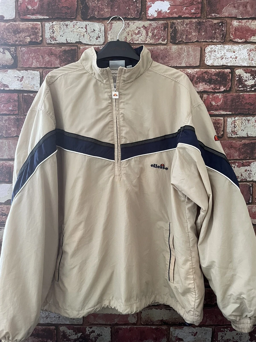 Ellesse windbreaker best sale beige