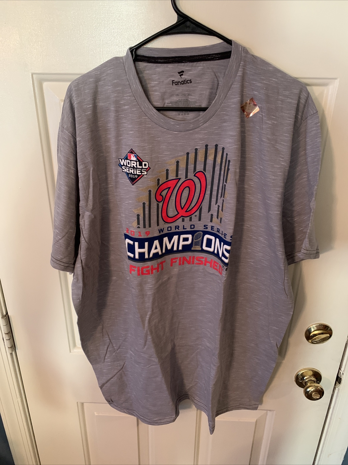 New Washington Nationals 2019 world series champions 2xL XXL T Shirt