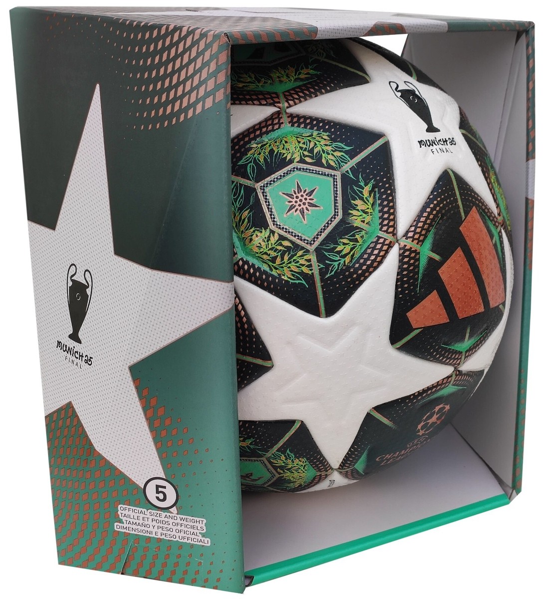 Adidas Finale Munich 25 Pro Matchball Game Ball UEFA Champions