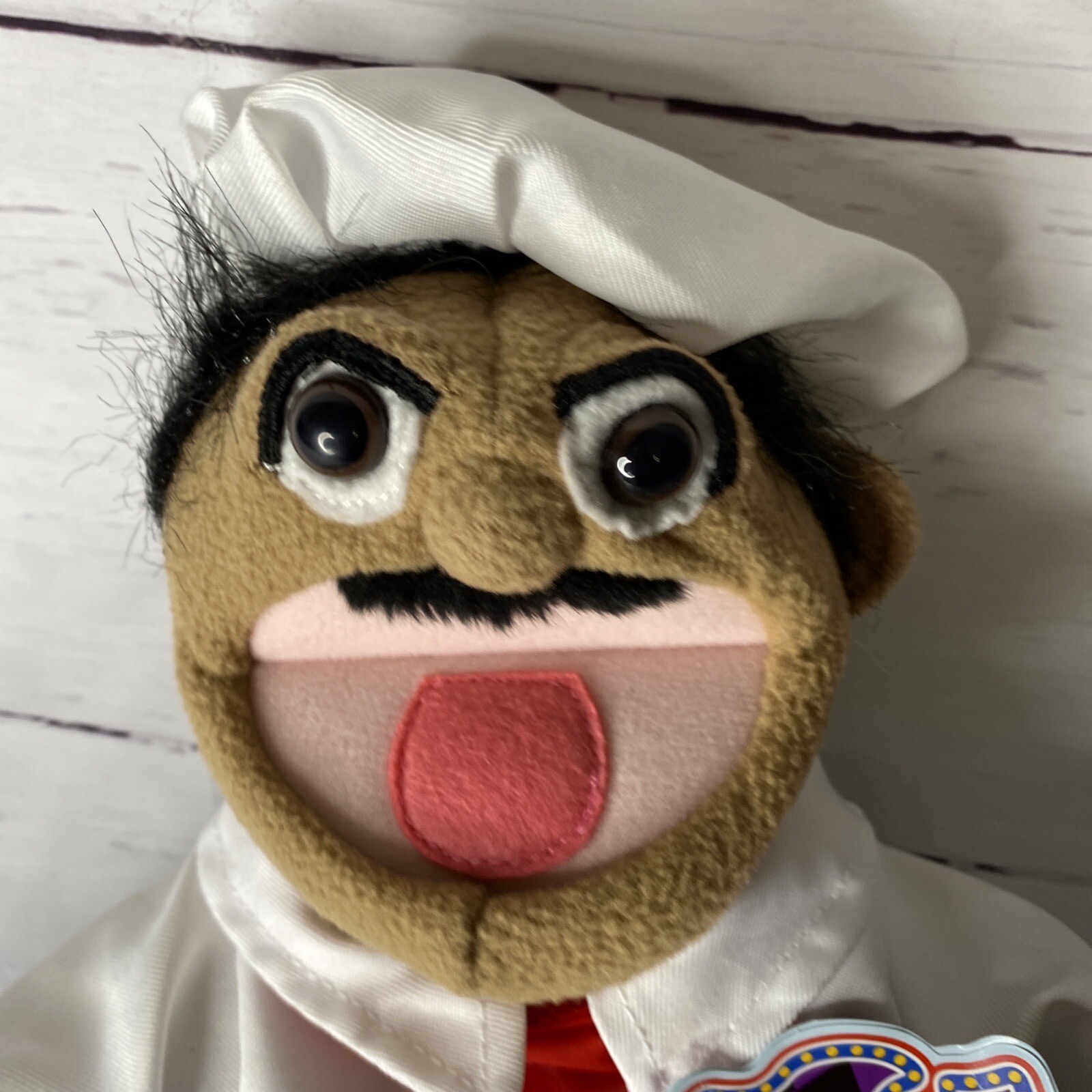 Chef Alfredo Al Dente Melissa and Doug 14” Hand Muppet Puppet Theatre