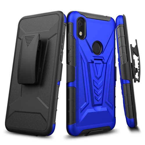 Case for LIVELY Jitterbug Smart 3 Case Hybrid Holster Belt Clip Kick Stand Cover - Picture 10 of 18