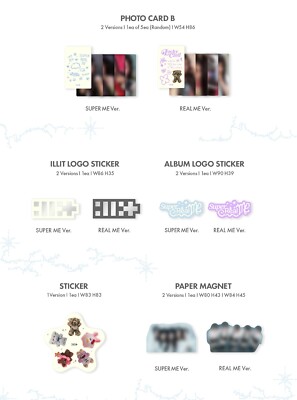 【新品未開封】ILLIT アルバム SUPER REAL ME　2形態セット Amazon.co.jp: ILLIT 'SUPER REAL ME' (2 SET / SEPER ME+REAL