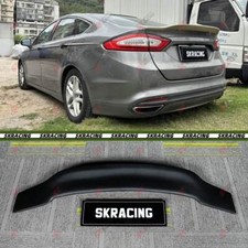 Carbon Fibergloss Black Ducktail Rear Trunk Spoiler Wing Fits Ford Fusion 13-20 Carbon Fibergloss Black Ducktail Rear Trunk Spoiler Wing Fits Ford Fusion 13-20