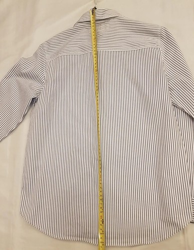 Lovely 'H&M L.O.G.G' white,blue, pinstripe Boys Shirt Size 152cm - Picture 12 of 17