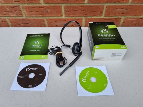 Nuance Dragon Dictate 2.5 with Plantronics Headset. Mac, CD, ENG. Type: Speech - Picture 8 of 18