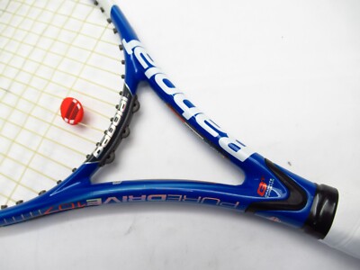 2009 BABOLAT PURE DRIVE 107 TENNIS RACQUET (4 1/4) NEW GRIP