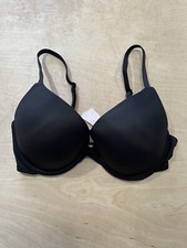 Pink By Victoria's Secret Wear Everywhere Push-Up Bra Size 32D Black