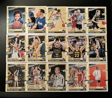 2024 Panini Caitlin Clark Collection Donruss Highlights Complete Set - 15 Cards