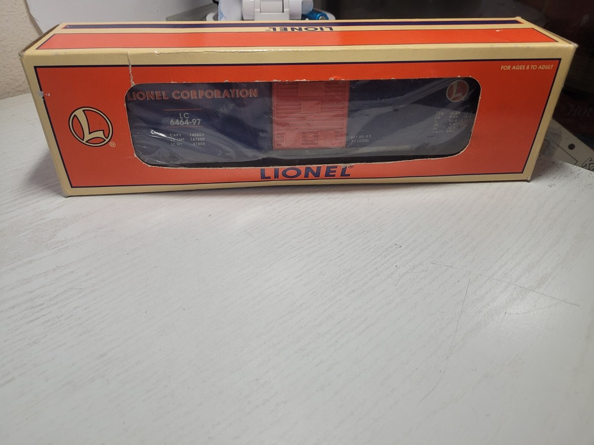 Lionel 6-19953 O Gauge LRRC Orange & Blue Lionel Boxcar #6464-97
