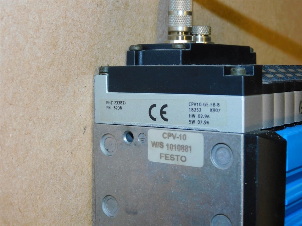 Festo CPV10-GE-FB-8 18252 Valve Island Fieldbus With Cable  - Image 2 of 4