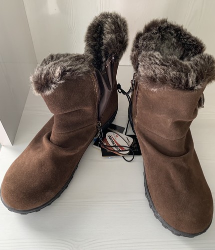 Khombu Women’s Isabella Winter Boots Chocolate (Size 10 M) NEW - 第 4/9 張圖片