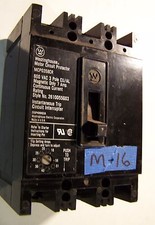 WESTINGHOUSE 7 AMP 3 POLE CIRCUIT BREAKER MCP0358CR .... M-16